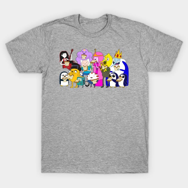 Adventure Time T-Shirt by Plushism